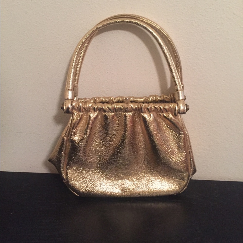 *VINTAGE* Gold Evening Bag
